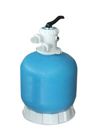 1.5 / 2 Inch Port HDPE Sand Filter Tank With 3 Way Valve 1300mm Height